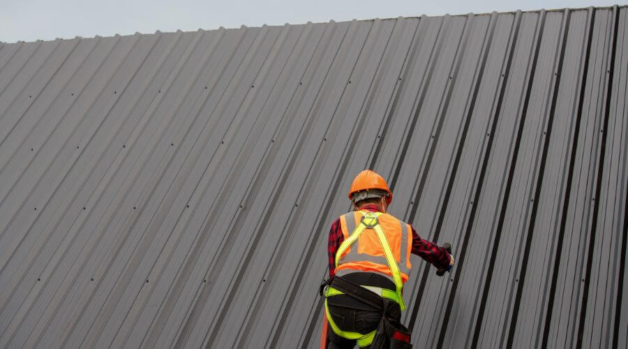 Professional metal roof installation services in Peru, NE